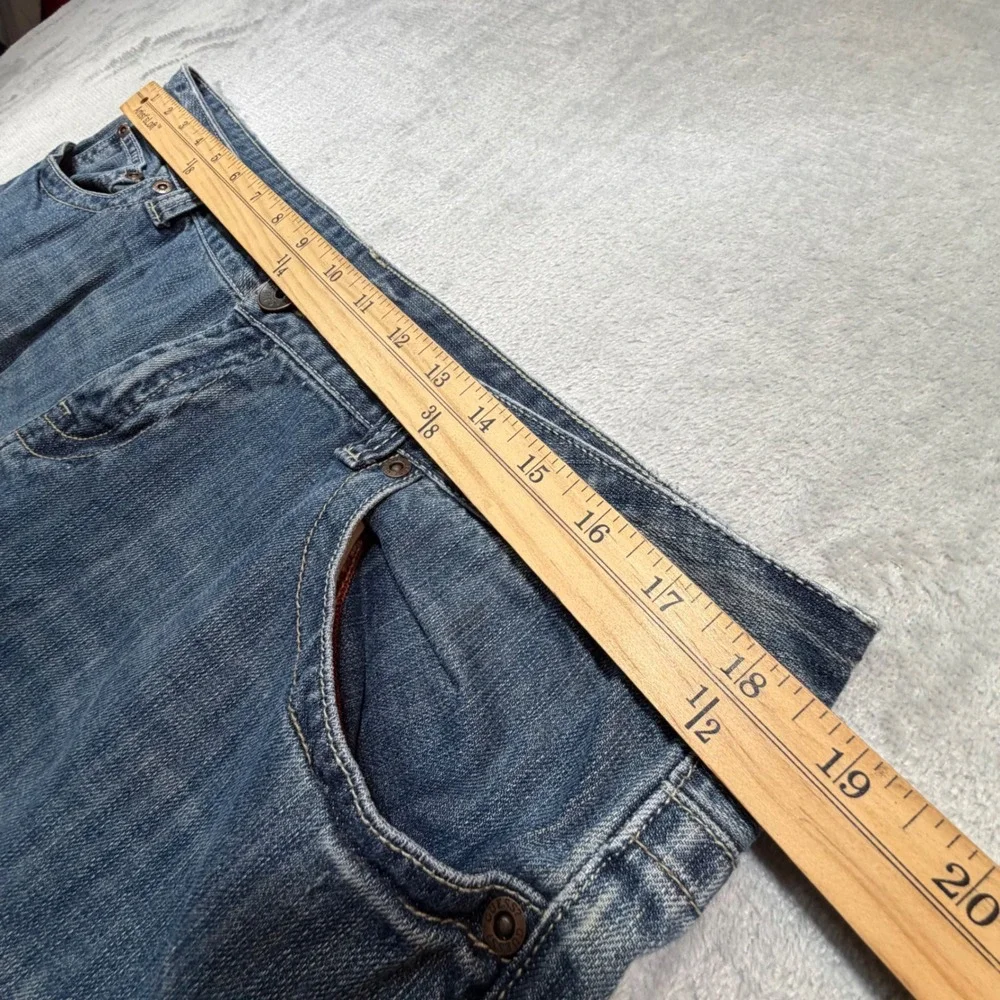Vintage Selvedge Guess Jeans Denim Bermuda Shorts‎ 34 Blue 100% Cotton Y2K 2000s